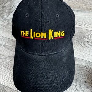 Disney The Lion King V.I.P. Embroidered Black Strap back cap hat
